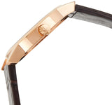  Shop Authentic Calvin Klein City White Mother of Pearl Dial Brown Leather Strap Watch for Women - K2G23620 - Luxxuri