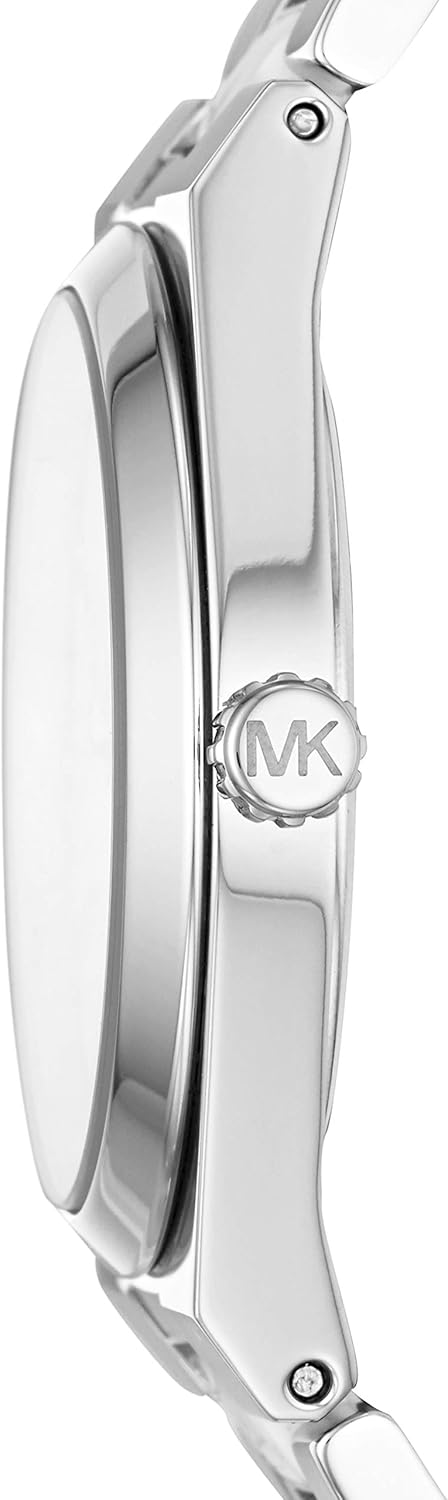  Shop Authentic Michael Kors Channing Quartz White Dial Two Tone Steel Strap Watch For Women - MK6649 - Luxxuri