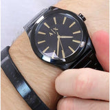  Shop Authentic Armani Exchange Nico Analog Black Dial Black Steel Strap Watch For Men - AX7102 - Luxxuri