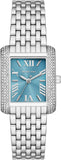  Shop Authentic Michael Kors Emery Analog Three Hand Blue Dial Silver Steel Strap Watch for Women - MK4829 - Luxxuri