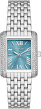  Shop Authentic Michael Kors Emery Analog Three Hand Blue Dial Silver Steel Strap Watch for Women - MK4829 - Luxxuri