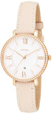  Shop Authentic Fossil Jacqueline White Dial Pink Leather Strap Watch for Women - ES4303 - Luxxuri