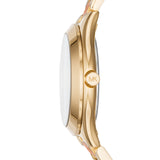  Shop Authentic Michael Kors Mini Slim Runway Rose Gold Dial Two Tone Steel Strap Watch for Women - MK3650 - Luxxuri