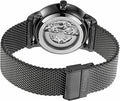  Shop Authentic Fossil Neutra Automatic Skeleton Black Dial Grey Mesh Strap Watch for Men - ME3185 - Luxxuri