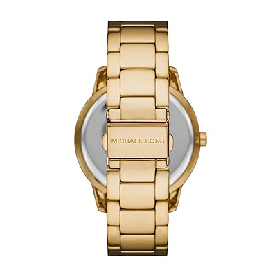  Shop Authentic Michael Kors Tibby Three Hand Gold Dial Gold Steel Strap Watch For Women - MK6879 - Luxxuri