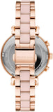  Shop Authentic Michael Kors Sofie Chronograph Rose Gold Dial Rose Gold Steel Strap Watch For Women - MK6560 - Luxxuri