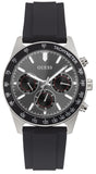  Shop Authentic Guess Altitude Chronograph Black Dial Black Rubber Strap Watch for Men - GW0332G1 - Luxxuri