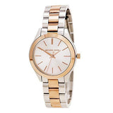  Shop Authentic Michael Kors Slim Runway White Dial Two Tone Steel Strap Watch for Women - MK3204 - Luxxuri