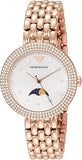  Shop Authentic Emporio Armani Rosa Mother of Pearl Dial Rose Gold Steel Strap Watch For Women - AR11462 - Luxxuri