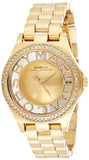  Shop Authentic Marc Jacobs Henry Transparent Gold Dial Gold Steel Strap Watch for Women - MBM3338 - Luxxuri