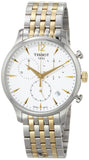  Shop Authentic Tissot T Classic Tradition Chronograph White Dial Two Tone Steel Strap Watch For Men - T063.617.22.037.00 - Luxxuri