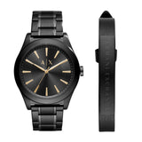  Shop Authentic Armani Exchange Nico Analog Black Dial Black Steel Strap Watch For Men - AX7102 - Luxxuri