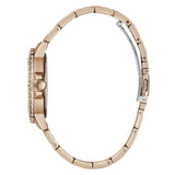  Shop Authentic Guess Crown Jewel Multifunction Diamonds White Dial Rose Gold Steel Strap Watch For Women - GW0410L3 - Luxxuri