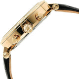  Shop Authentic Michael Kors Parker Chronograph Black Dial Black Leather Strap Watch For Women - MK6984 - Luxxuri
