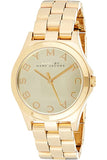  Shop Authentic Marc Jacobs Henry Gold Dial Gold Steel Strap Watch for Women - MBM3211 - Luxxuri