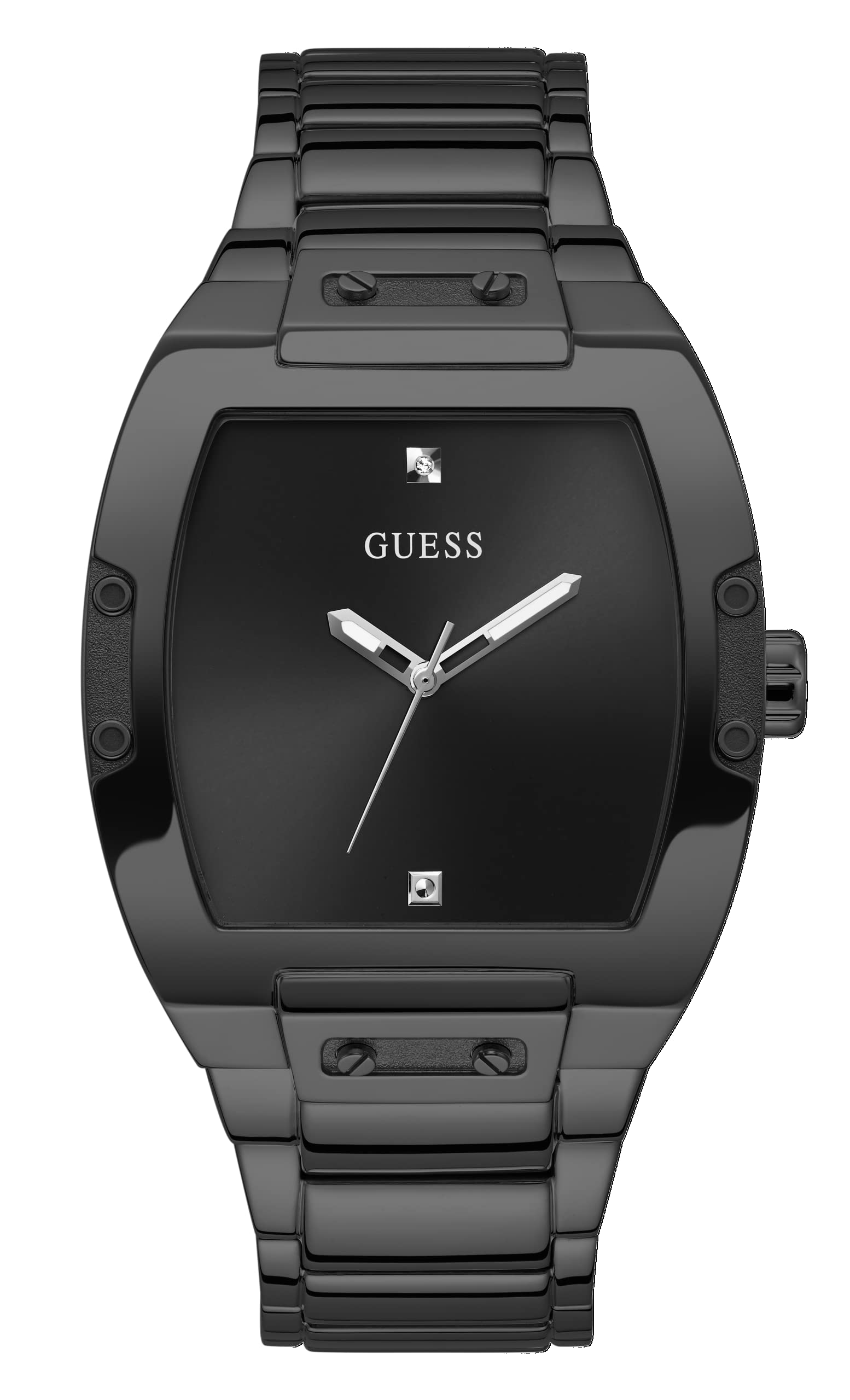  Shop Authentic Guess Trend Black Dial Black Steel Strap Watch for Men - GW0387G3 - Luxxuri