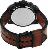  Shop Authentic Fossil Bronson Chronograph Black Dial Brown Leather Strap Watch for Men - FS5856 - Luxxuri