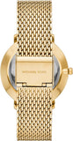  Shop Authentic Michael Kors Pyper Quartz Gold Dial Gold Mesh Strap Watch For Women - MK4339 - Luxxuri