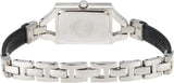  Shop Authentic Emporio Armani Chiara Analog Silver Dial Black Leather Strap Watch For Women - AR7372 - Luxxuri