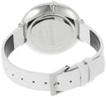  Shop Authentic Calvin Klein Rise White Grey Dial White Leather Strap Watch for Women - K7A231L6 - Luxxuri