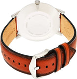  Shop Authentic Fossil Minimalist Blue Dial Brown Leather Strap Watch for Men - FS5304 - Luxxuri