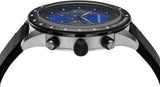  Shop Authentic Emporio Armani Mario Chronograph Blue Dial Black Leather Strap Watch For Men - AR11522 - Luxxuri