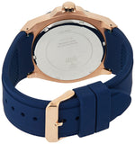  Shop Authentic Guess Legacy Chronograph Blue Dial Blue Rubber Strap Watch For Men - W1049G9 - Luxxuri