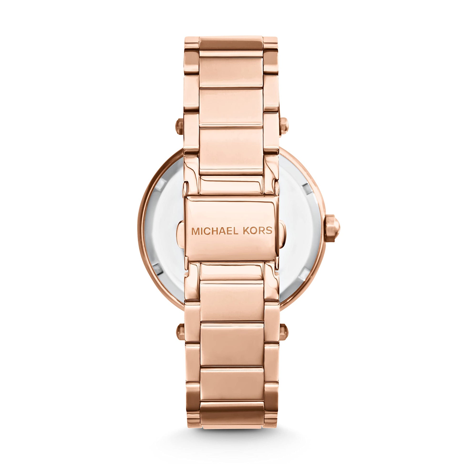  Shop Authentic Michael Kors Parker Rose Gold Dial Rose Gold Steel Strap Watch for Women - MK5865 - Luxxuri