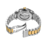  Shop Authentic Fossil Grant Automatic Skeleton White Dial Two Tone Steel Strap Watch for Men - ME3112 - Luxxuri