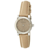  Shop Authentic Burberry The City Beige Dial Beige Leather Strap Watch for Women - BU9207 - Luxxuri