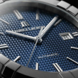  Shop Authentic Maurice Lacroix Aikon Automatic Date Blue Dial Blue Silicone Strap Watch For Men - AI6008-SS000-430-4 - Luxxuri