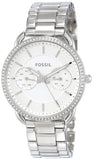  Shop Authentic Fossil Tailor White Dial Silver Steel Strap Watch for Women - ES4262 - Luxxuri