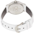  Shop Authentic Calvin Klein Skirt White Dial White Leather Strap Watch for Women - K2U231K6 - Luxxuri