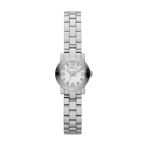  Shop Authentic Marc Jacobs Amy Dinky White Dial Silver Steel Strap Watch for Women - MBM3225 - Luxxuri