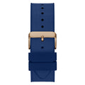  Shop Authentic Guess Navigator Chronograph Blue Dial Blue Rubber Strap Watch for Men - GW0264G4 - Luxxuri