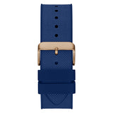 Shop Authentic Guess Navigator Chronograph Blue Dial Blue Rubber Strap Watch for Men - GW0264G4 - Luxxuri