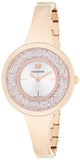  Shop Authentic Swarovski Crystalline Bracelet White Dial Rose Gold Steel Strap Watch for Women - 5269250 - Luxxuri
