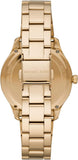  Shop Authentic Michael Kors Runway Quartz Black Dial Gold Steel Strap Watch For Women - MK6682 - Luxxuri