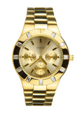  Shop Authentic Guess Glisten Analog Gold Dial Gold Steel Strap Watch For Women - W13576l1 - Luxxuri