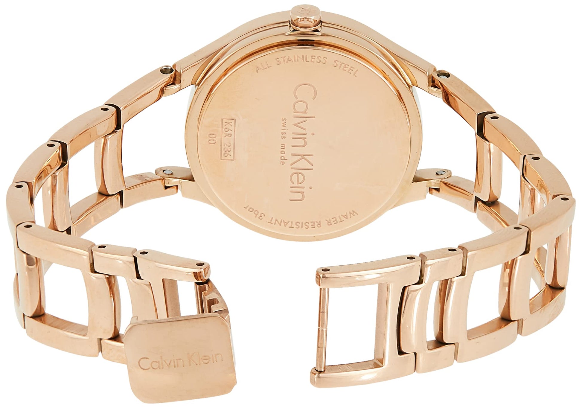  Shop Authentic Calvin Klein Class Brown Dial Rose Gold Steel Strap Watch for Women - K6R2362K - Luxxuri