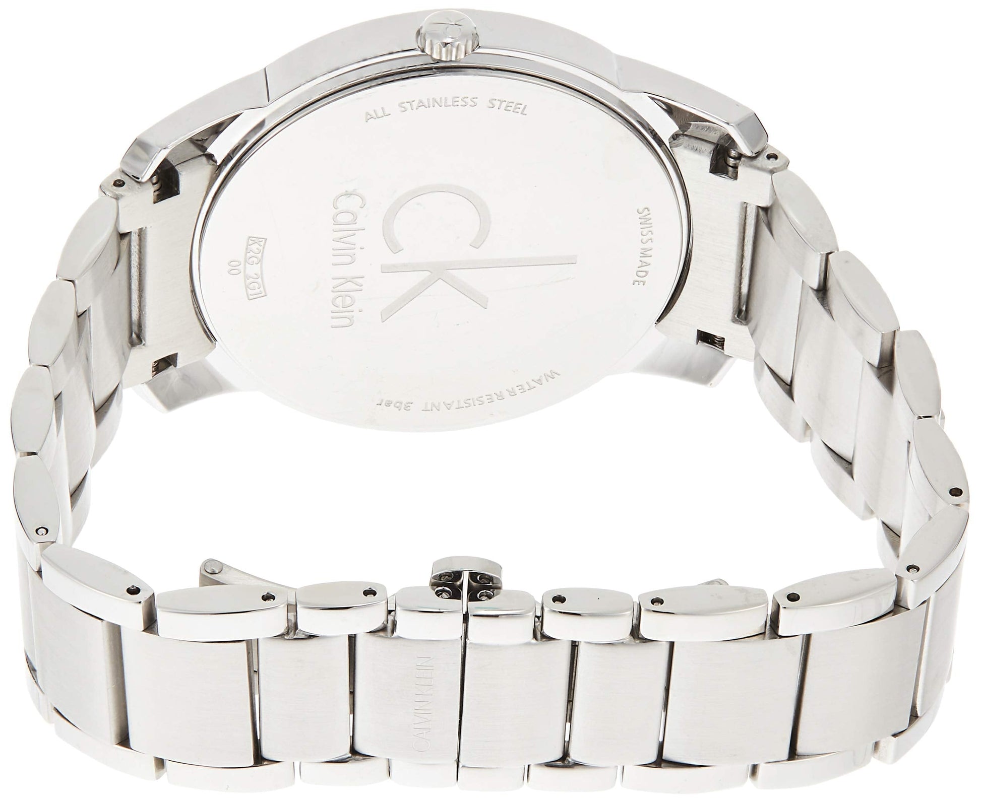  Shop Authentic Calvin Klein City Black Dial Silver Steel Strap Watch for Men - K2G2G141 - Luxxuri
