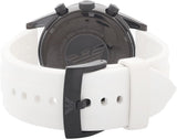  Shop Authentic Emporio Armani Sportivo Chronograph Black Dial White Rubber Strap Watch For Men - AR6112 - Luxxuri
