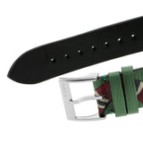  Shop Authentic Gucci G Timeless Le Marche Des Merveilles Green Dial Green Leather Strap Watch for Women - YA1264081 - Luxxuri