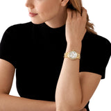  Shop Authentic Michael Kors Camile Analog White Dial Gold Steel Strap Watch for Women - MK4801 - Luxxuri