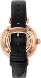  Shop Authentic Emporio Armani Gianni T Bar Mother of Pearl White Dial Black Leather Strap Watch For Women - AR60047 - Luxxuri