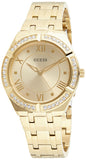  Shop Authentic Guess Cosmo Diamonds Gold Dial Gold Steel Strap Watch For Women - GW0033L2 - Luxxuri