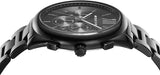  Shop Authentic Michael Kors Langford Chronograph Black Dial Black Steel Strap Watch For Men - MK8993 - Luxxuri