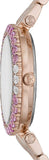  Shop Authentic Michael Kors Darci Pave Silver Dial Rose Gold Steel Strap Watch For Women - MK4517 - Luxxuri