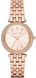  Shop Authentic Michael Kors Darci Rose Gold Dial Rose Gold Steel Strap Watch for Women - MK3431 - Luxxuri