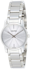  Shop Authentic Calvin Klein City White Dial Silver Steel Strap Watch for Women - K2G23146 - Luxxuri